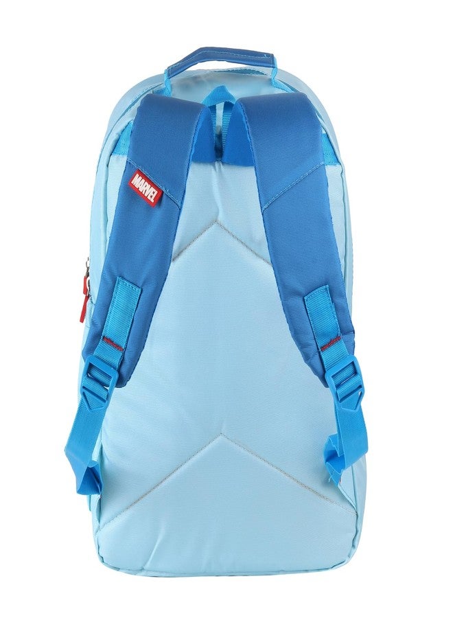 Marvel Press Marvel Avengers Kids School Backpack - Superhero Mini Bag for Boys & Girls (Ages 8-12) | Blue Toddler Backpack with Avengers Print & Bonus Stickers | Lightweight & Durable for School or Travel - Image 4